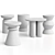 Versatile Interchangeable Furniture Collection 3D model small image 7