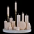 Title: Candle Collection 3D Models 3D model small image 1