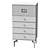  Veyron 5-Drawer Chest 693935 3D model small image 2