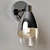Modern Art Inspired Wall Lighting 3D model small image 4