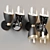 Modern Art Inspired Wall Lighting 3D model small image 5