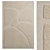 Benuta Isla Beige Cotton Rug 3D model small image 2