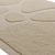 Benuta Isla Beige Cotton Rug 3D model small image 4