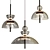 Modern Bangkok Lamp Set 3D model small image 1
