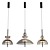 Modern Bangkok Lamp Set 3D model small image 3