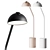  Half Dome Overhang Motion Lamp 3D model small image 1