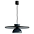 Sleek Acoustic Pendant Lamp 3D model small image 2