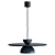 Sleek Acoustic Pendant Lamp 3D model small image 3