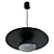 Sleek Acoustic Pendant Lamp 3D model small image 5