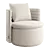 Swivel Chair Dantone Home Cole 3D model small image 1