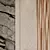 Stone Cliff Wall Panel 3D model small image 3
