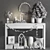 High-Quality Christmas Decor Set 3D model small image 5
