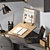 Functional Office Furniture Set 3D model small image 2