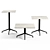 Audo Copenhagen Modern Table Set 3D model small image 2