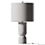 Modern Crystal Accent Table Lamp 3D model small image 2