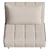 Convertible Sofa Chair, Art Leon 3D model small image 3