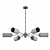  Glass Radiant Chandelier 3D model small image 4
