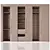 Francisco Swing Door Wardrobe 3D model small image 5