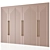 Francisco Swing Door Wardrobe 3D model small image 10