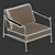  Seamless Textured Aero Chair 3D model small image 4
