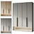 Modern Entryway Furniture Composition 3D model small image 3