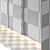 Modern Entryway Furniture Composition 3D model small image 7