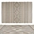 Ethnic Tkano Rug 160x230 3D model small image 1