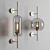 Chiswick Glass Wall Sconce 3D model small image 1