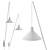 Serax White Seam Wall Lamp 3D model small image 4