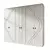 Modern Model Wardrobe 175 Dimensional 3D model small image 2