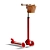 Urban Red Banwood Scooter 3D model small image 2