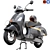 Classic Vespa GTV 300 Scooter 3D model small image 1