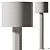 Modern Wood Floor Lamp 3D model small image 2