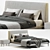  Stylish BoConcept Arlington Bed 3D model small image 1