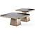 Minimalist Coffee Table Miler Design 3D model small image 2