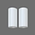 Elektrostandard Rutero Ceiling Accent Light 3D model small image 2