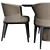 Modern Chair and Table Set 3D model small image 4