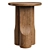 Eco-Friendly Solid Walnut Sofa Table 3D model small image 2