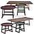 Modern Maxalto Recipio 14 Table 3D model small image 1