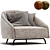 PRADDY 2017 CARNABY ArmchairRender Corona 3D model small image 1