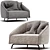 PRADDY 2017 CARNABY ArmchairRender Corona 3D model small image 6