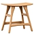 Dynamic Curve Stool by Ethnicraft 3D model small image 1