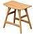 Dynamic Curve Stool by Ethnicraft 3D model small image 2