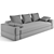 Luxence Maxime Luxury Sofa 3D model small image 10