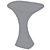 Modern Chic Side Table Design 3D model small image 4
