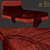 West Elm Mid-Century Bed 3D model small image 7