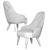 Award-Winning Emma Lounge Chair 3D model small image 5