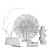 HARI SCULPTURE Decorative Set 3D model small image 4