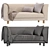 Modern Veneto Sofa Design Model 3D model small image 4