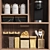  Modern Kitchen Design Accessories 3D model small image 3